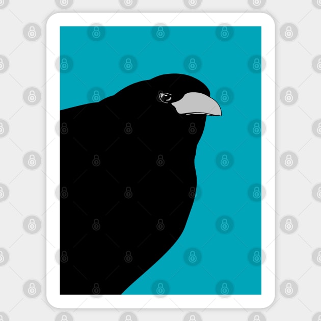 THE OLD CROW #5 Sticker by JeanGregoryEvans1